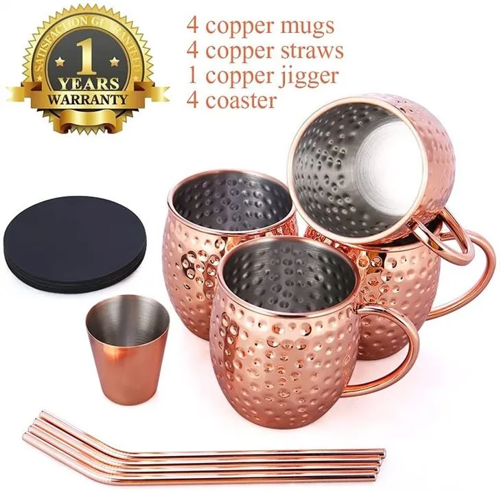 Amazon Hot Sale Full Copper Moskva muula kruusid