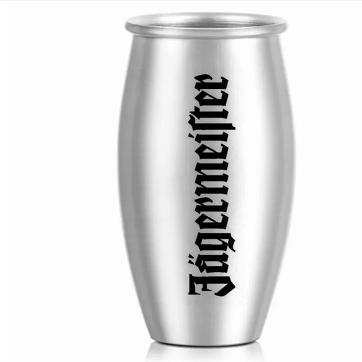 CNC pöörleva alumiiniumist tassi logo on trükitud