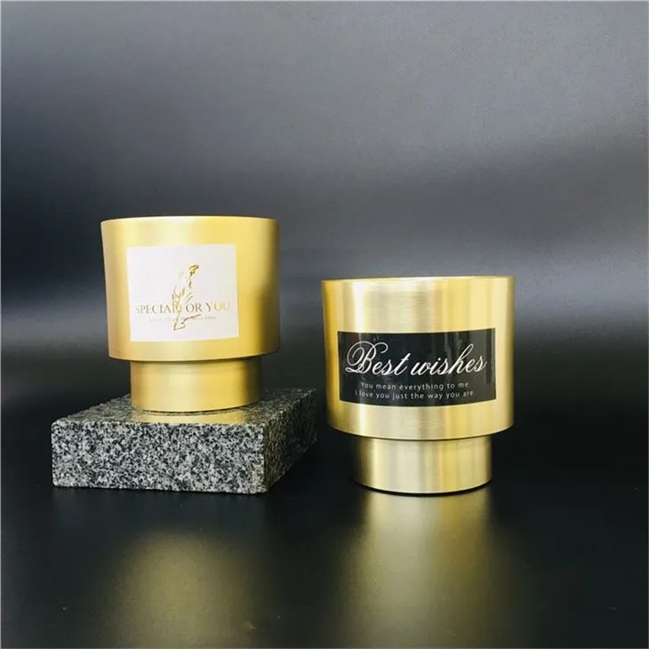 Creative Candle Cup Step Alumiiniumtass