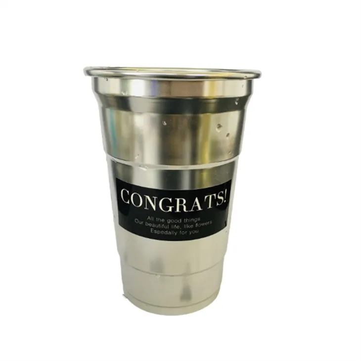 Ühekordne Step Beer alumiiniumtops