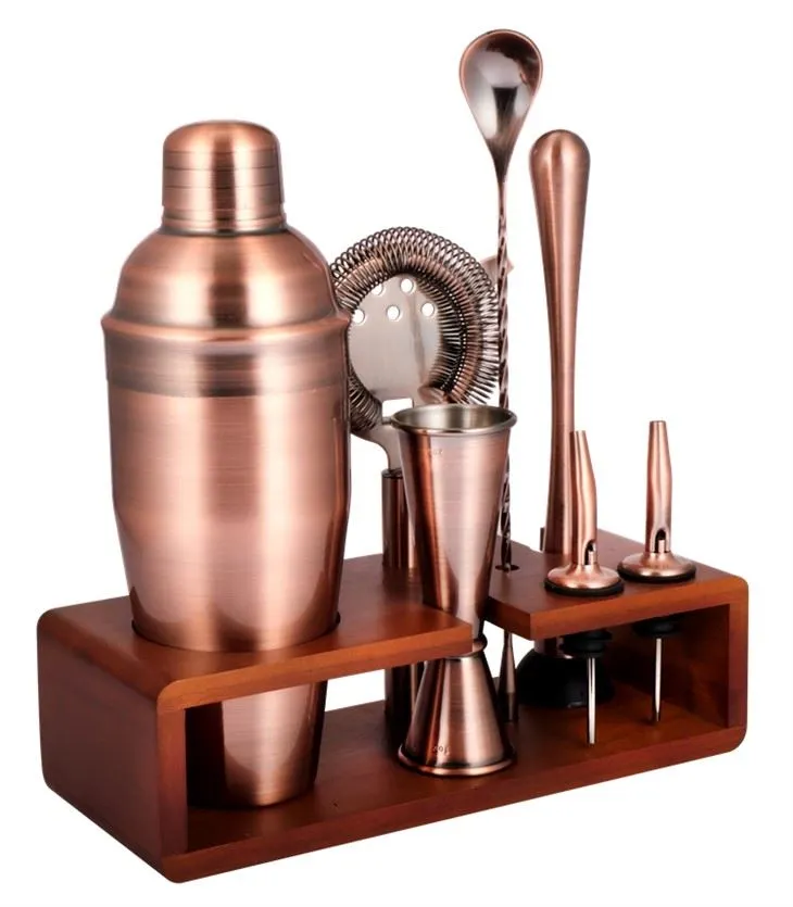 Martini Copper Copper kokteilišeikerite komplekt