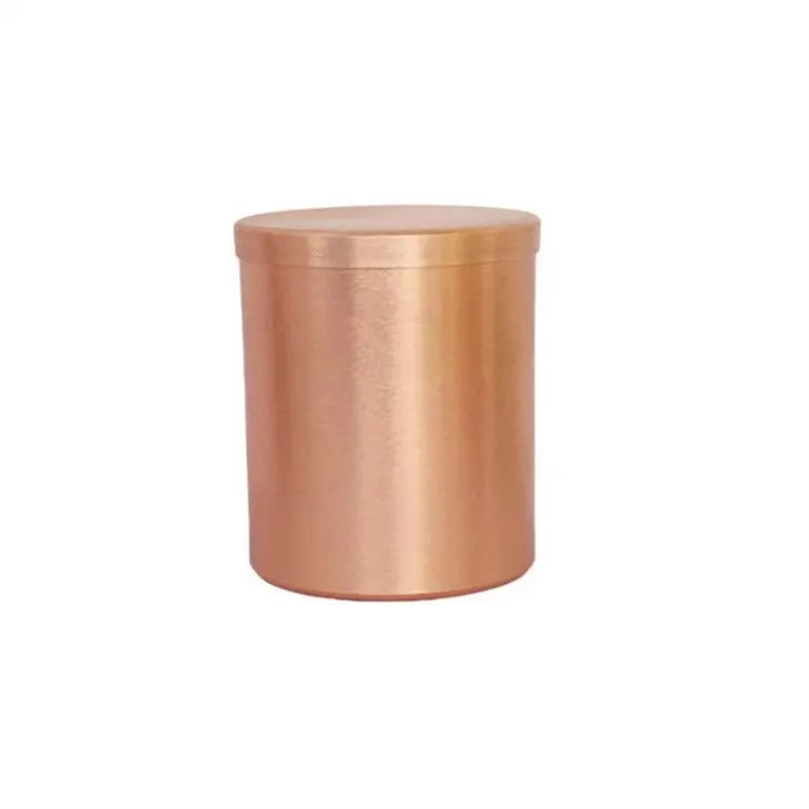 Mitmevärviline küünla alumiiniumist tass