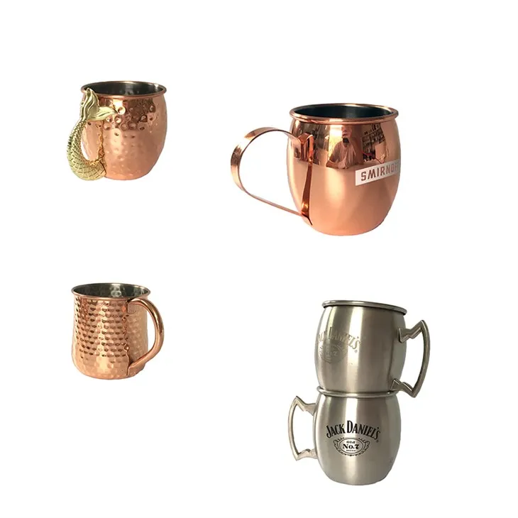 Jack Daniels kena kvaliteediga isikupärastatud Moskva muula kruus