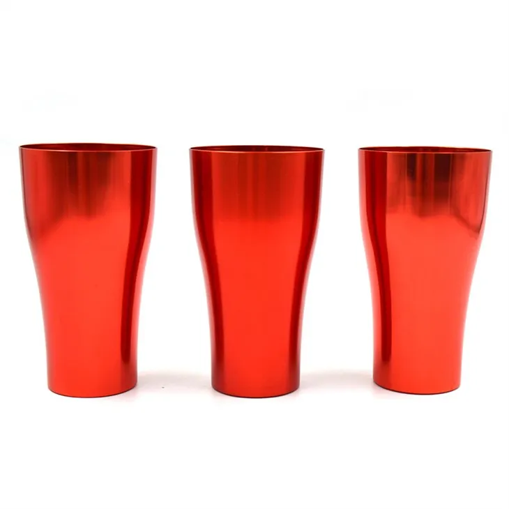 Punane 16 untsi Quick Cool alumiiniumtops